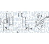 MAGNETI MARELLI 063720349010 Motorino avviamento