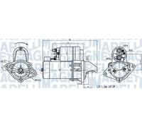 MAGNETI MARELLI 063720519010 Motorino avviamento