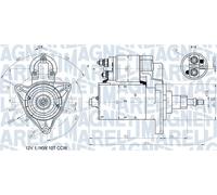 MAGNETI MARELLI 063720597010 Motorino avviamento