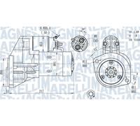 MAGNETI MARELLI 063720660010 Motorino avviamento