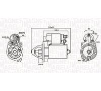 MAGNETI MARELLI 063721075010 Motorino avviamento