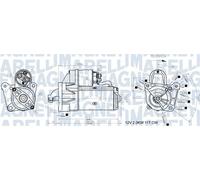 MAGNETI MARELLI 063721193010 Motorino avviamento