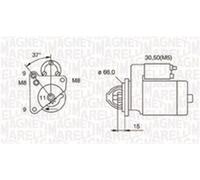 Magneti Marelli 063721260010 Motore Avv. Citroen