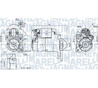 MAGNETI MARELLI 063721273010 Motorino avviamento
