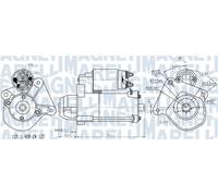 MAGNETI MARELLI 063721275010 Motorino d'avviamento per FORD,MAZDA