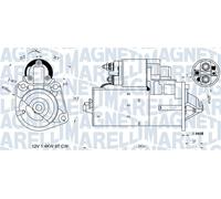 MAGNETI MARELLI 063721398010 Motorino d'avviamento per VOLVO