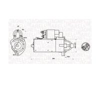Magneti Marelli 063721423010 Avviamento Per VW Passat 3B3 Seat Exeo 3R2 Audi A4
