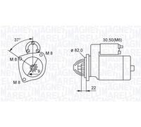 Magneti Marelli 063721449010 Motore Avv. Fiat Ducato