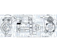 MAGNETI MARELLI 063721642610 Motorino avviamento