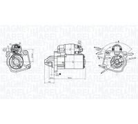 MAGNETI MARELLI 063726281010 Motorino avviamento