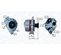 MAGNETI MARELLI 063730520010 Alternatore 12 V 65 A con puleggia
