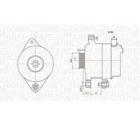 MAGNETI MARELLI 063731595010 Alternatore