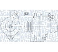 MAGNETI MARELLI 063731717010 Alternatore 14 V 90 A diametro 79 mm con puleggia