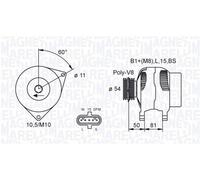 MAGNETI MARELLI 063731812010 Alternatore