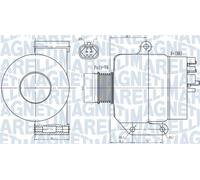 MAGNETI MARELLI 063731987010 Alternatore