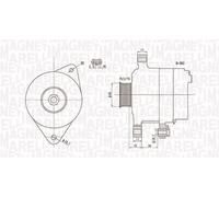 MAGNETI MARELLI 063732112010 Alternatore