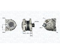 MAGNETI MARELLI 063732186010 Alternatore