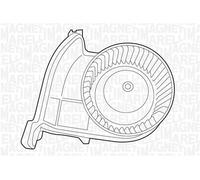 MAGNETI MARELLI 069401326010 Ventilatore abitacolo per RENAULT