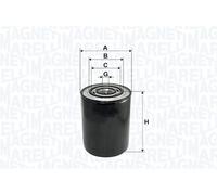 MAGNETI MARELLI 153071760101 Filtro olio per ALFA ROMEO,CITROËN,FIAT,IVECO,LANCI
