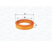 MAGNETI MARELLI 153071762407 Filtro aria per FIAT,INNOCENTI
