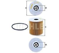 Filtro olio MAHLE KNECHT OX 339/2D