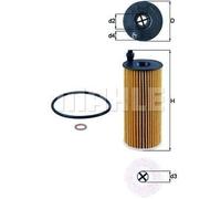 MAHLE ORIGINAL Filtro Olio OX 404D BMW,MINI,TOYOTA,3 Touring (E91),3 Sedan (E90),1 Hatchback (F20),3 Touring (F31),X1 (E84),X3 (F25),5 Touring (F11)