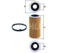 MAGNETI MARELLI 154705394010 filtro olio a cartuccia motore auto tagliando
