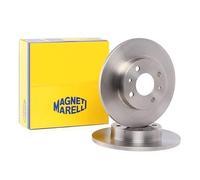 MAGNETI MARELLI 361302040187 - Disco freno singolo posteriore pieno