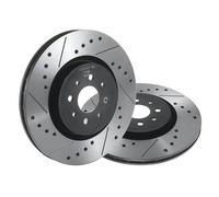 Magneti Marelli 168 421 02 12 Set Dischi di Freno, 2 Pezzi
