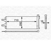 Magneti Marelli 350203623000 - Condensatore, Climatizzatore