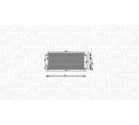 MAGNETI MARELLI 350203887000 condensatore climatizzatore 663x308x16 mm