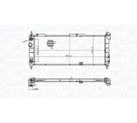 MAGNETI MARELLI 350213174400 Radiatore motore