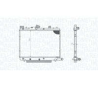 MAGNETI MARELLI 350213182800 radiatore raffreddamento motore 375x558x26 mm