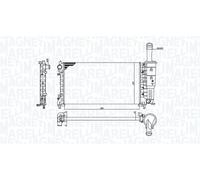 MAGNETI MARELLI 350213194200 Radiatore motore