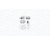 MAGNETI MARELLI 350300002600 Radiatore olio motore