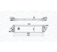 MAGNETI MARELLI 351319204270 Intercooler per FORD,VOLVO