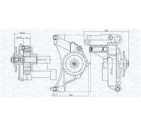 MAGNETI MARELLI 351516000014 Pompa olio per VW Golf IV Hatchback (1J1) GOLF VI