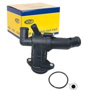 MAGNETI MARELLI 352317102110 Termostato motore con guarnizione 87°C Compatibilità con VW Polo Hatchback 6R1, 6C1, SKODA Fabia II Hatchback 542 ROOMSTER 5J Fabia II Combi 545 ROOMSTER Praktik 5J, SEAT