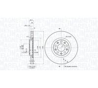 Magneti Marelli Disco Freno Alfa Romeo Spider Dfv0113