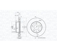 MAGNETI MARELLI 360407100000 Disco freno