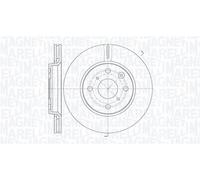 MAGNETI MARELLI 361302040124 - Disco freno singolo anteriore ventilato MBD0124