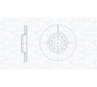 MAGNETI MARELLI 361302040126 - Disco freno singolo anteriore ventilato MBD0126