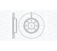 MAGNETI MARELLI 361302040184 - Disco freno singolo anteriore ventilato MBD0184