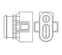 Magneti Marelli Sonda lambda 466016355058 riscaldata per Audi/Seat/SK