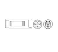 Magneti Marelli 466016355062 Sonda Lambda Per BMW E46