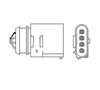 Magneti Marelli 466016355064 Sonda Lambda Per Seat Exeo 3R2 Audi A4 8E2