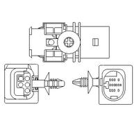 MAGNETI MARELLI 466016355177 Sonda lambda per FORD,HYUNDAI,KIA,LAND ROVER,MERCED