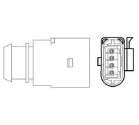 MAGNETI MARELLI 466016355180 Sonda lambda per SEAT,SKODA,VW