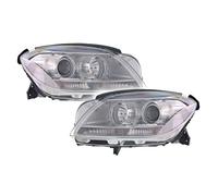 Faro anteriore sinistro per mercedes classe m ml w166 2011 in poi alogeno