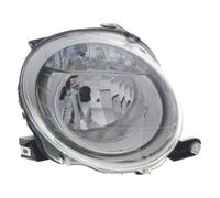 FARO DESTRO SUPERIORE H7 PARABOLA CROMATA PER FIAT 500 07> MARELLI